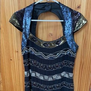 Embellished French Connection Mini Dress Size 6